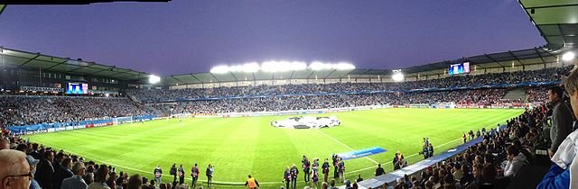 Nytt format i Champions League. Bilden är från när Malmö FF spelar hemma mot FC Salzburg i CL 2014